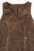 Brown Corduroy Dress 1