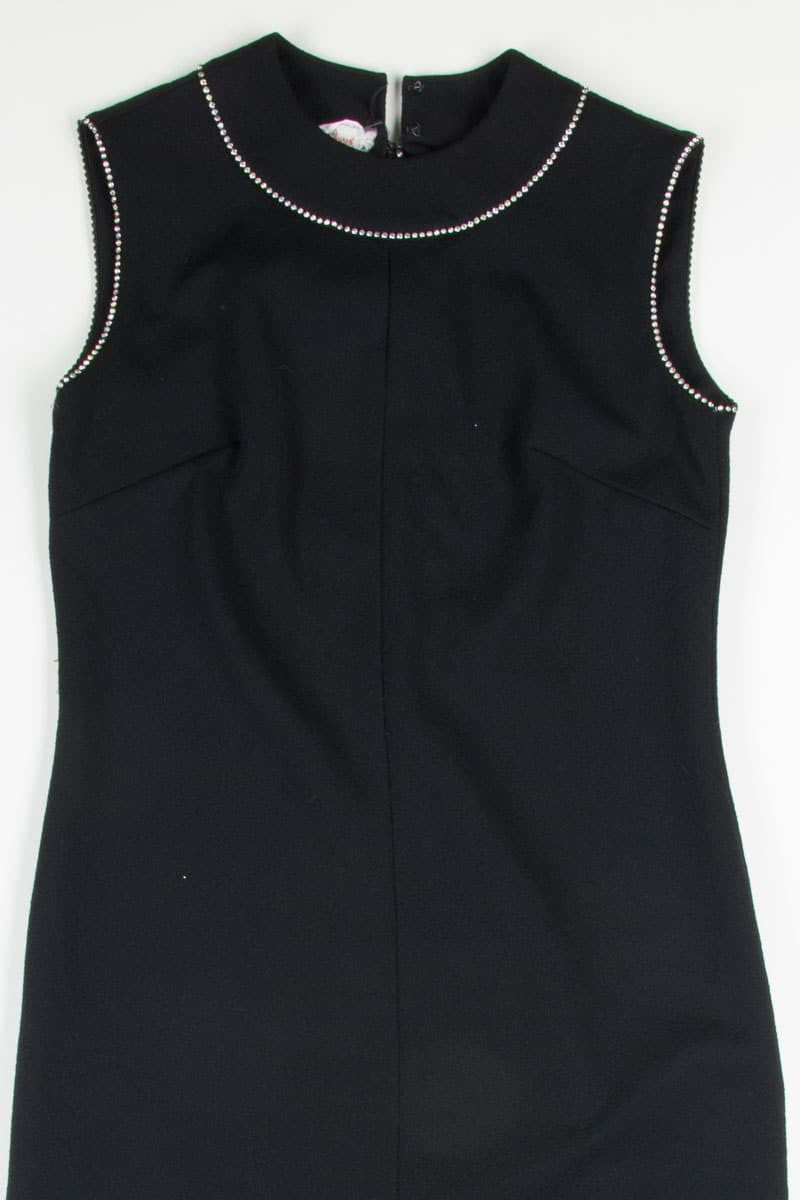 Rhinestone Detail Formal Dress