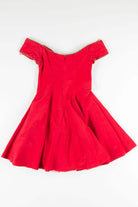 Red Jeweled Party Dress