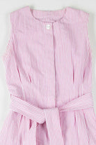 Pink Pinstripe Summer Dress