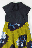 Floral Swirl Prom Dress