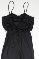 Black Spaghetti Strap Jumpsuit