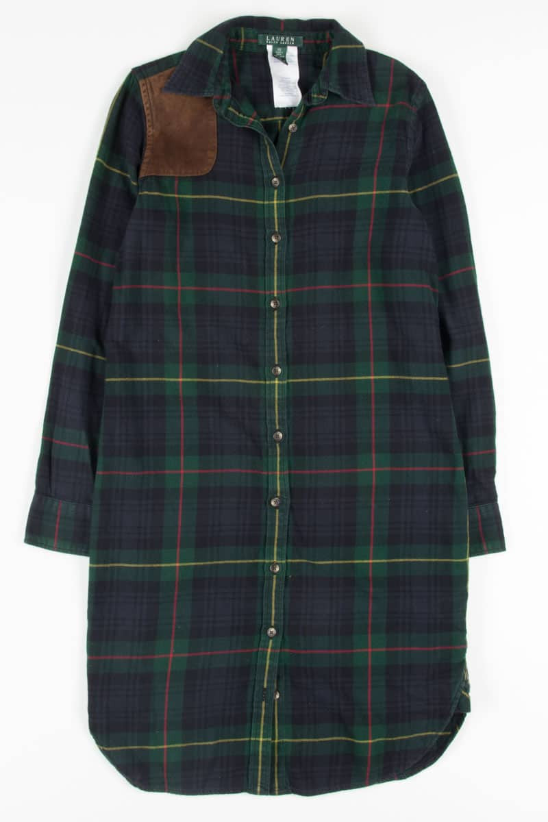 Ralph Lauren Plaid Shirt Dress