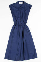 Navy Shirt Dress