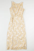 Golden Roses Vintage Dress