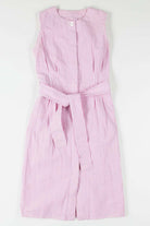 Pink Pinstripe Summer Dress