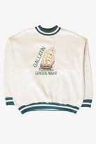 Vintage Gallatin Green Wave Sweatshirt (1990s)