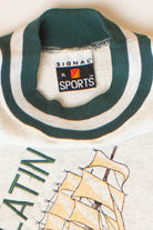 Vintage Gallatin Green Wave Sweatshirt (1990s)