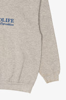 Vintage Embroidered Wildlife Expedition Sweatshirt (1990s)