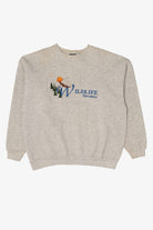 Vintage Embroidered Wildlife Expedition Sweatshirt (1990s)