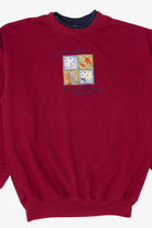 Vintage "Seasons Change But Grandma's Love Stays The Same" Embroidered Sweatshirt (1990s)