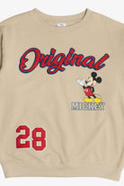 "Original" Mickey Mouse Embroidered Patches Disney Sweatshirt (2010s)
