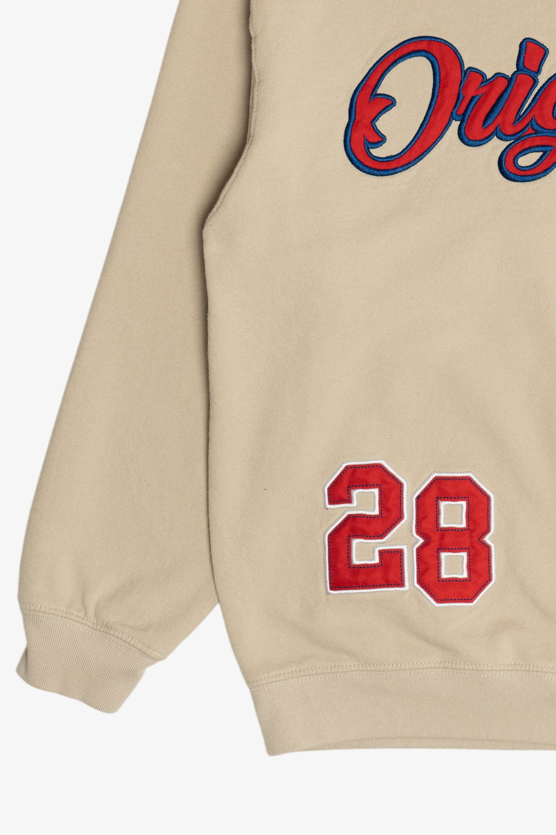 "Original" Mickey Mouse Embroidered Patches Disney Sweatshirt (2010s)