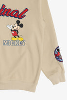 "Original" Mickey Mouse Embroidered Patches Disney Sweatshirt (2010s)
