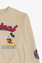"Original" Mickey Mouse Embroidered Patches Disney Sweatshirt (2010s)