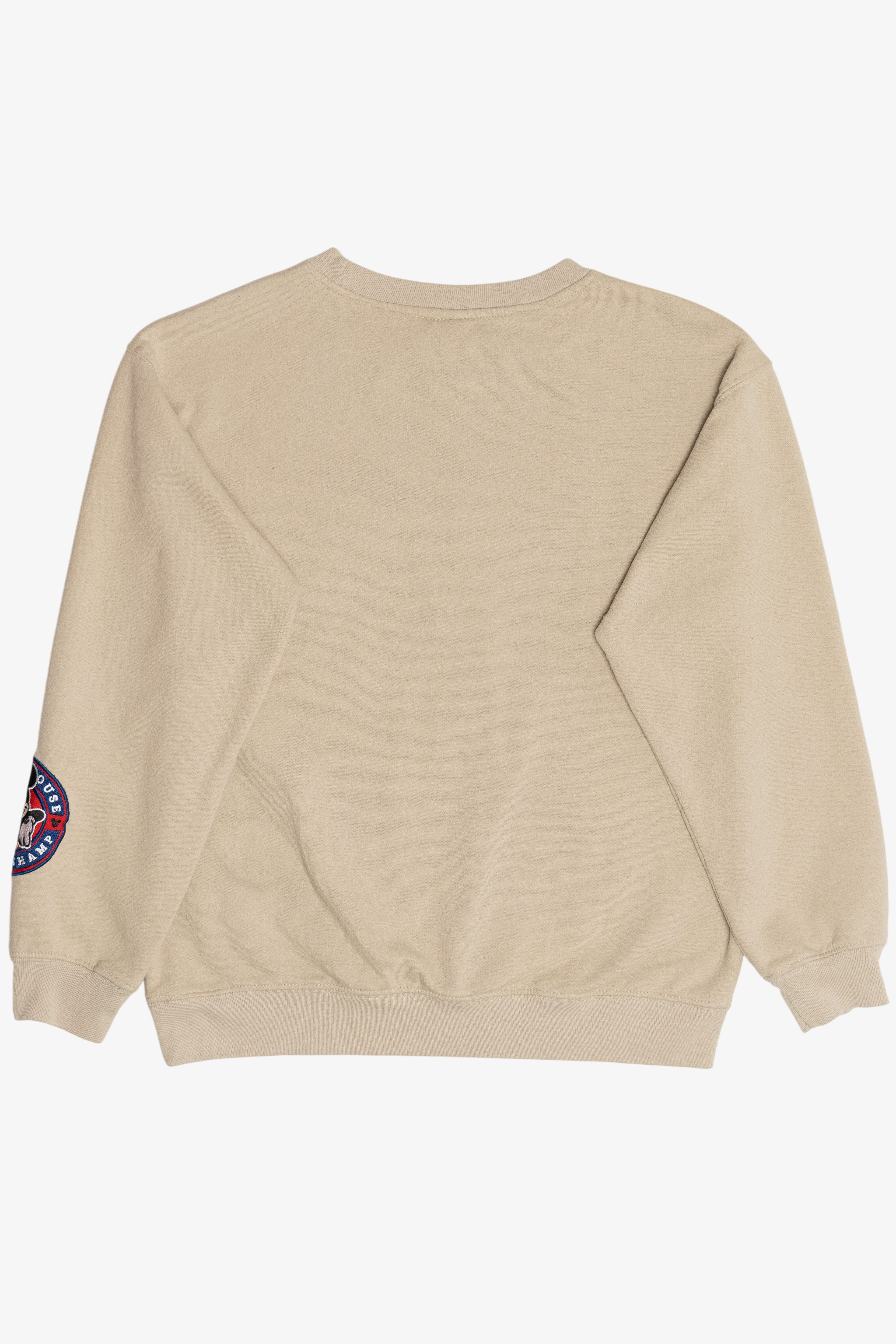"Original" Mickey Mouse Embroidered Patches Disney Sweatshirt (2010s)