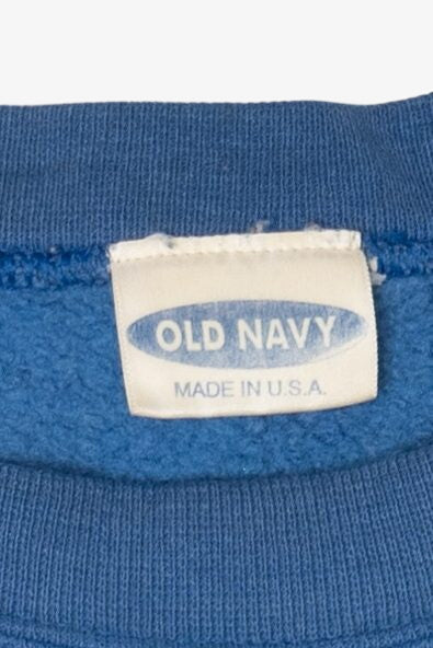 Vintage Blue Old Navy Sweatshirt (1990s)