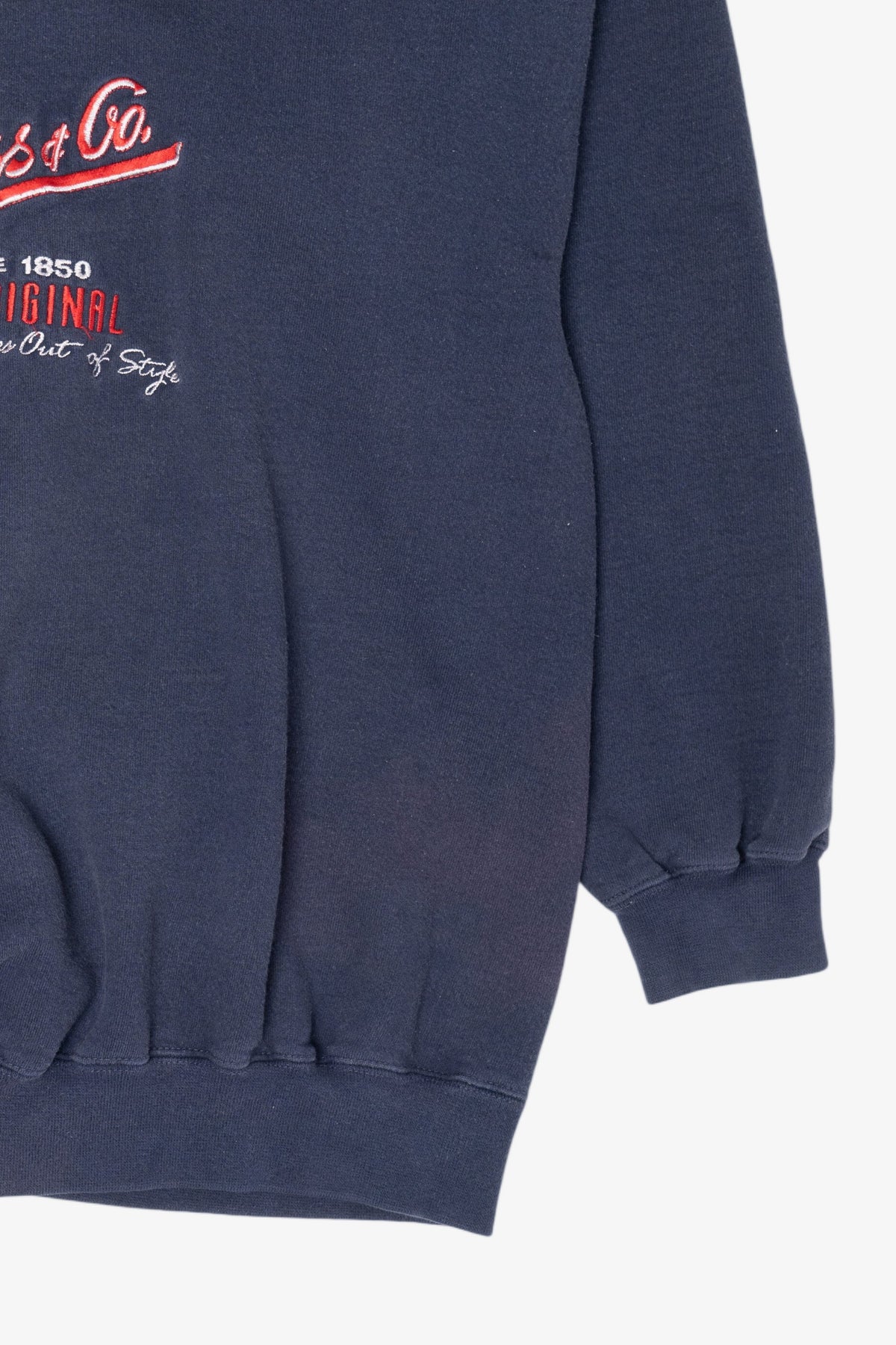 Vintage Navy Blue Levi Strauss & Co. Sweatshirt (1990s)