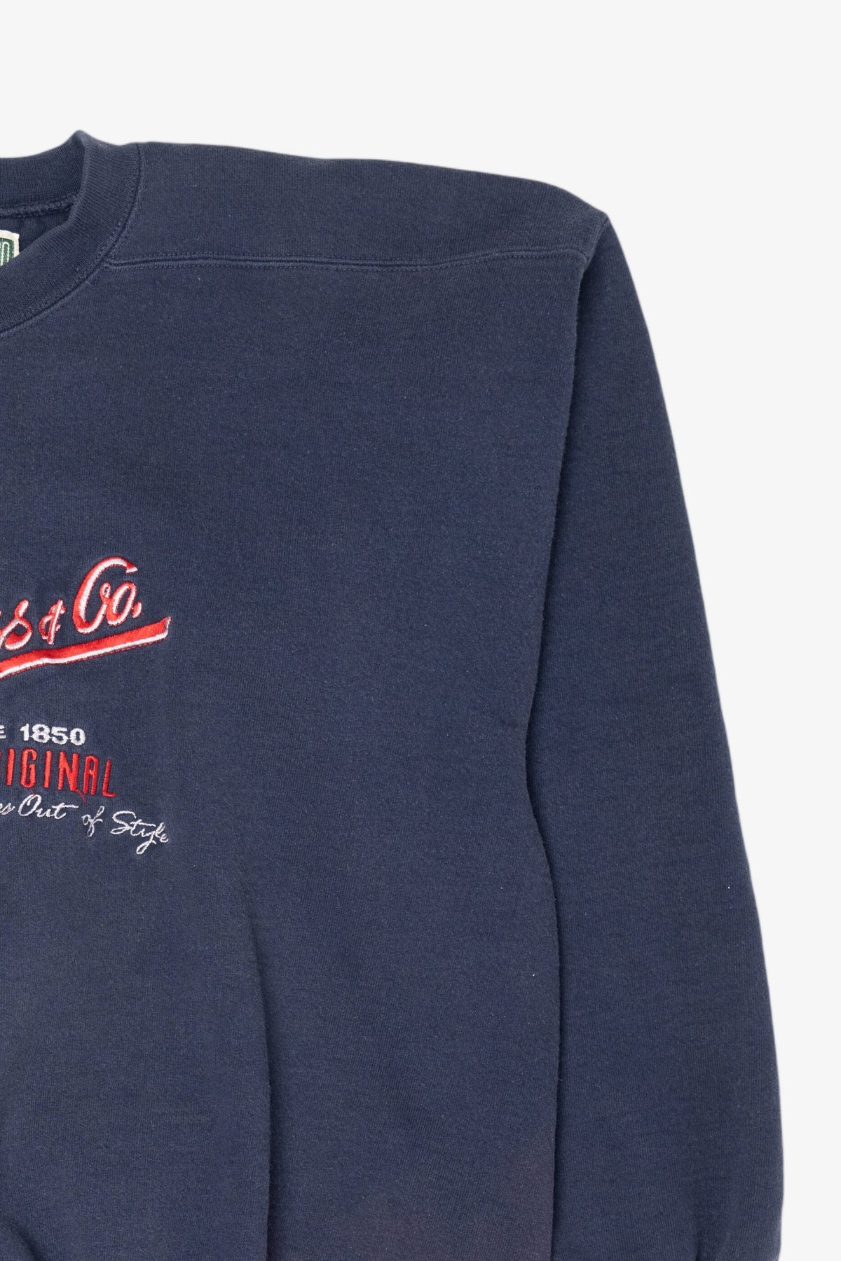 Vintage Navy Blue Levi Strauss & Co. Sweatshirt (1990s)