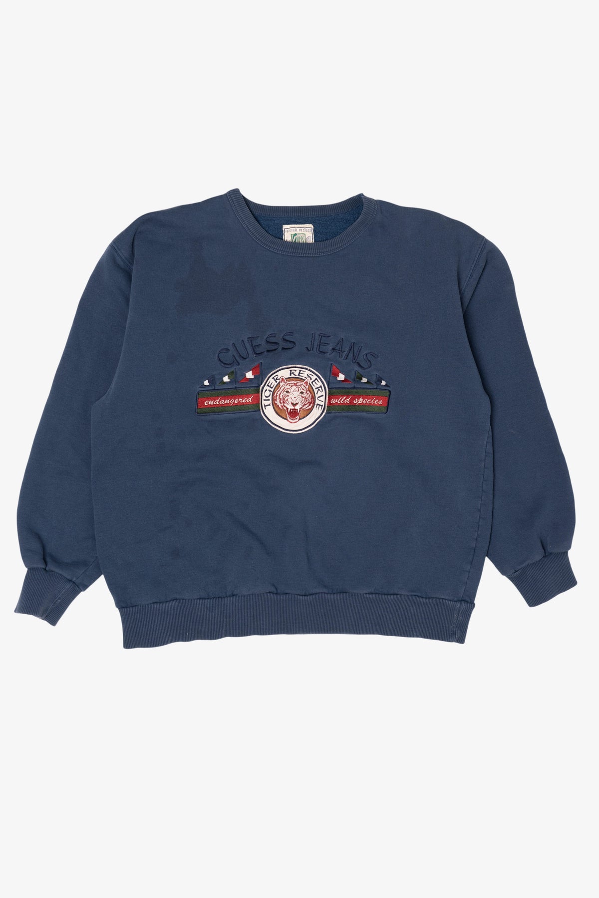 Vintage Navy Blue Guess Jeans Sweatshirt (1990s)