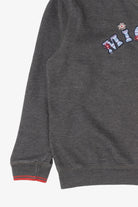 Vintage Dark Gray Embroidered Mickey Disney Sweatshirt (1990s)