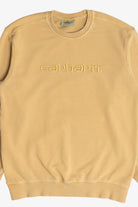 Distressed Carhartt Embroidered Sweatshirt (2020s)