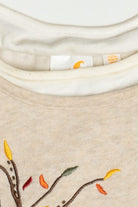 Vintage Embroidered Fall Harvest Halloween Sweatshirt (2000s)