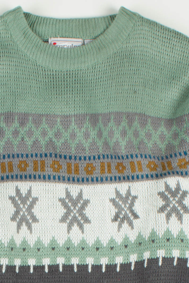 Vintage Fair Isle Sweater 110