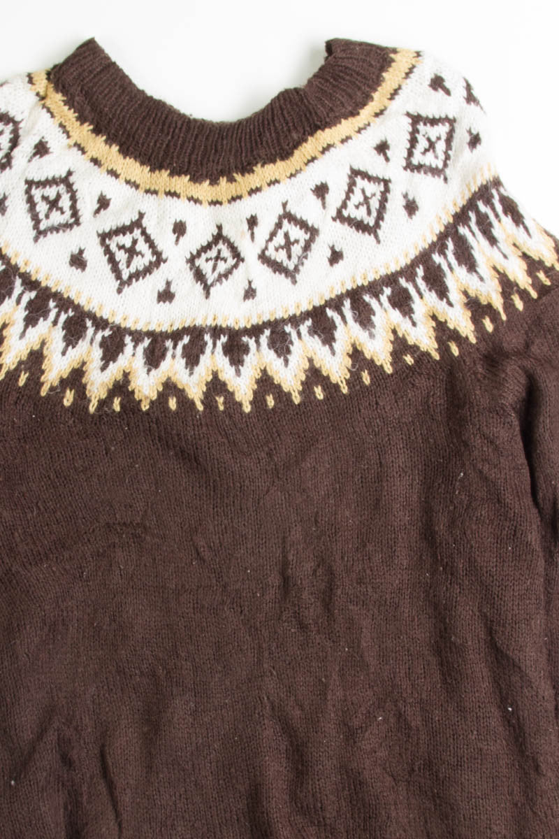 Vintage Fair Isle Sweater 111