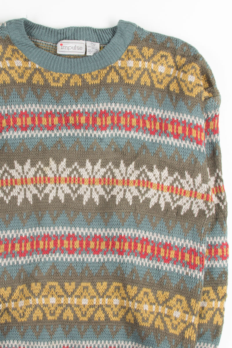 Vintage Fair Isle Sweater 275