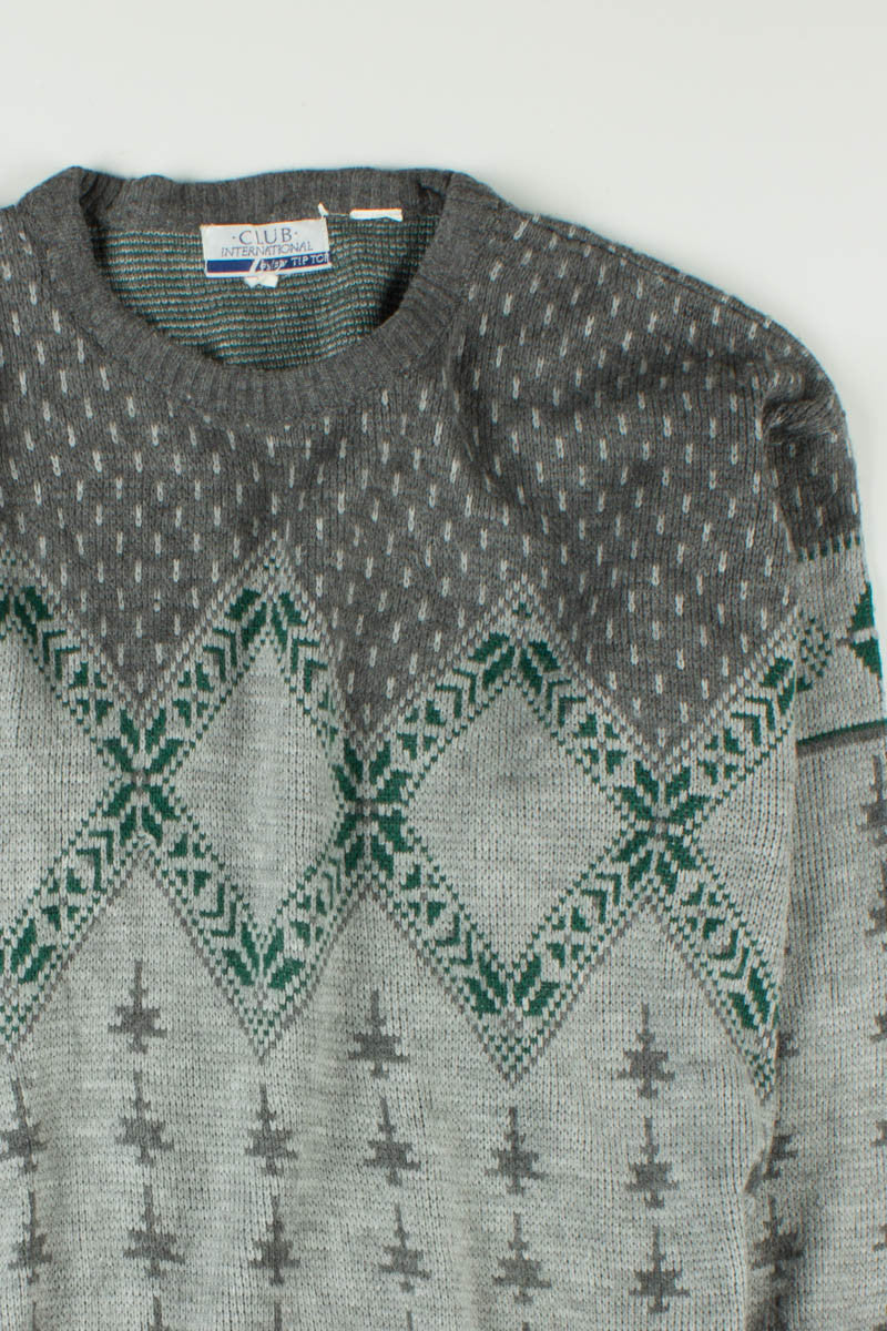 Vintage Fair Isle Sweater 36