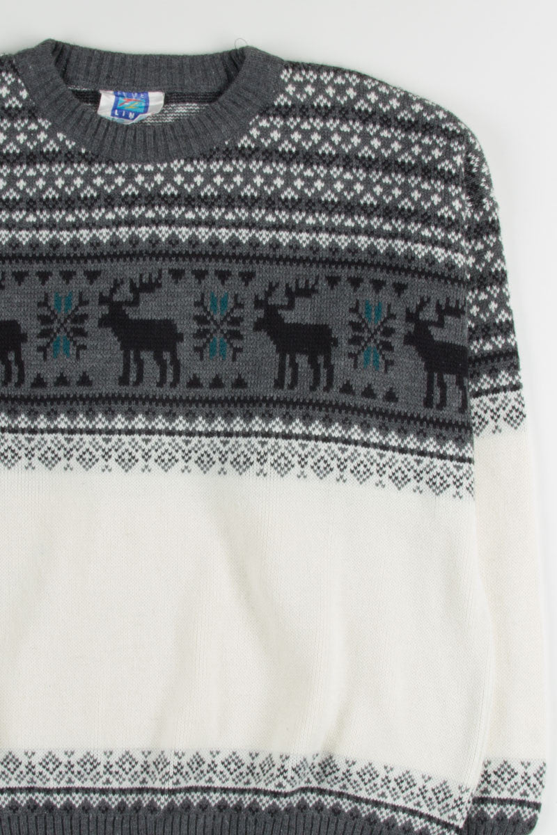 Vintage Fair Isle Sweater 360