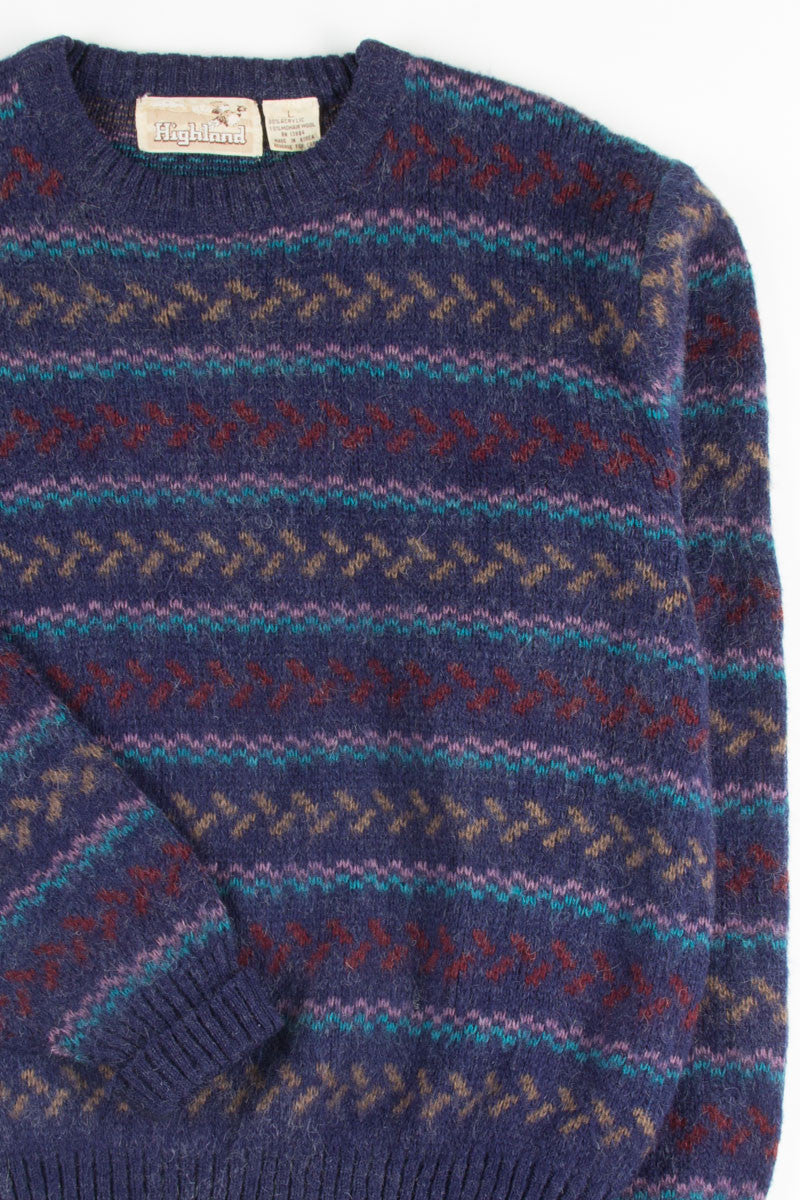 Vintage Fair Isle Sweater 368