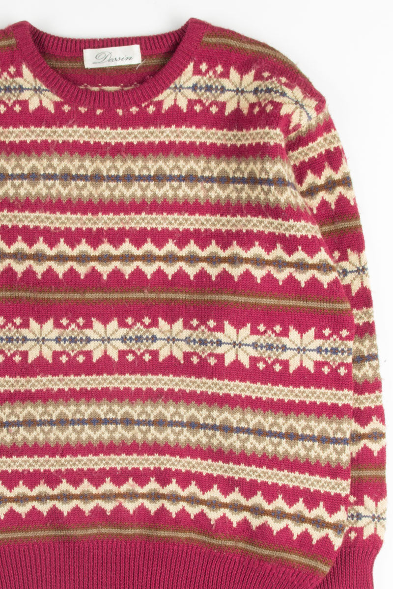 Vintage Fair Isle Sweater 372
