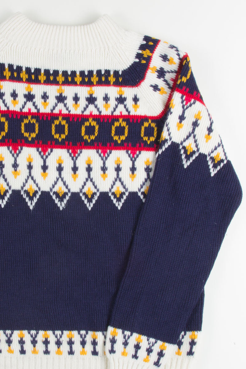 Vintage Fair Isle Sweater 378