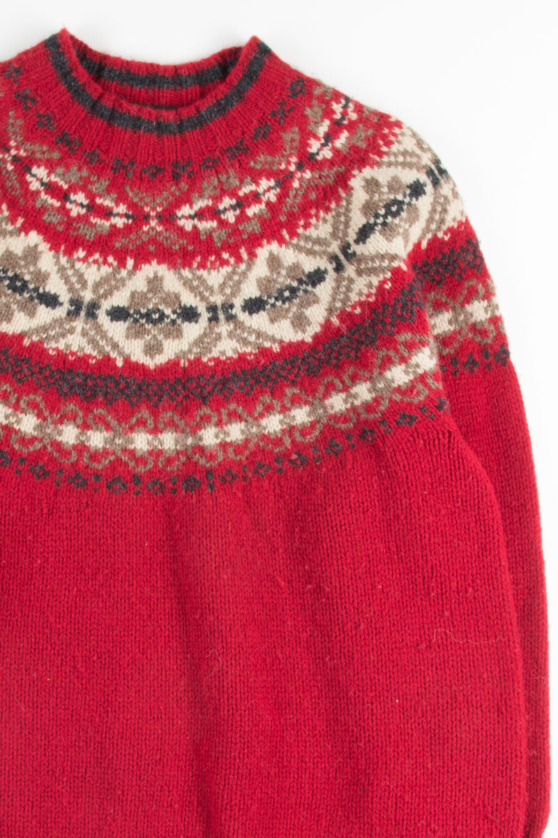 Vintage Fair Isle Sweater 386