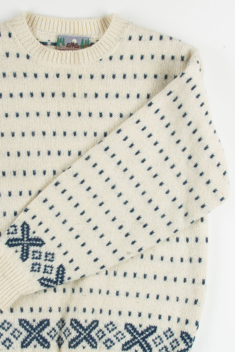 Vintage Fair Isle Sweater 414