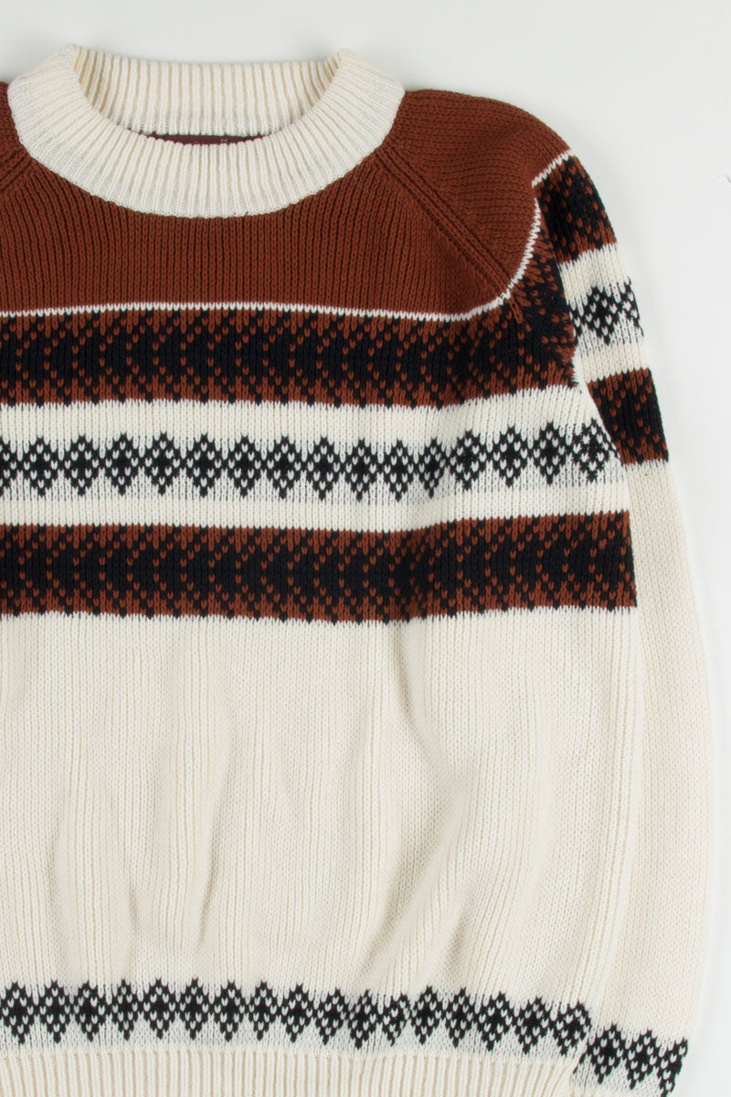 Vintage Fair Isle Sweater 416