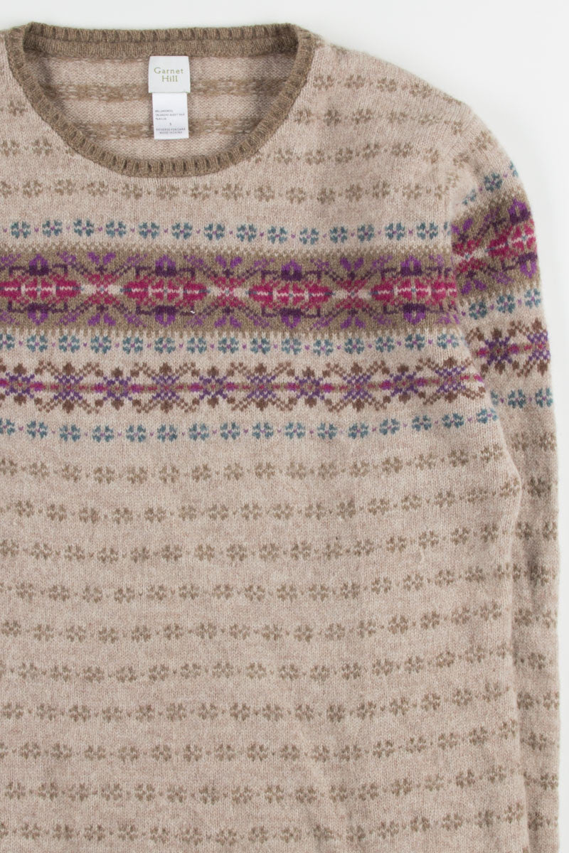 Vintage Fair Isle Sweater 437