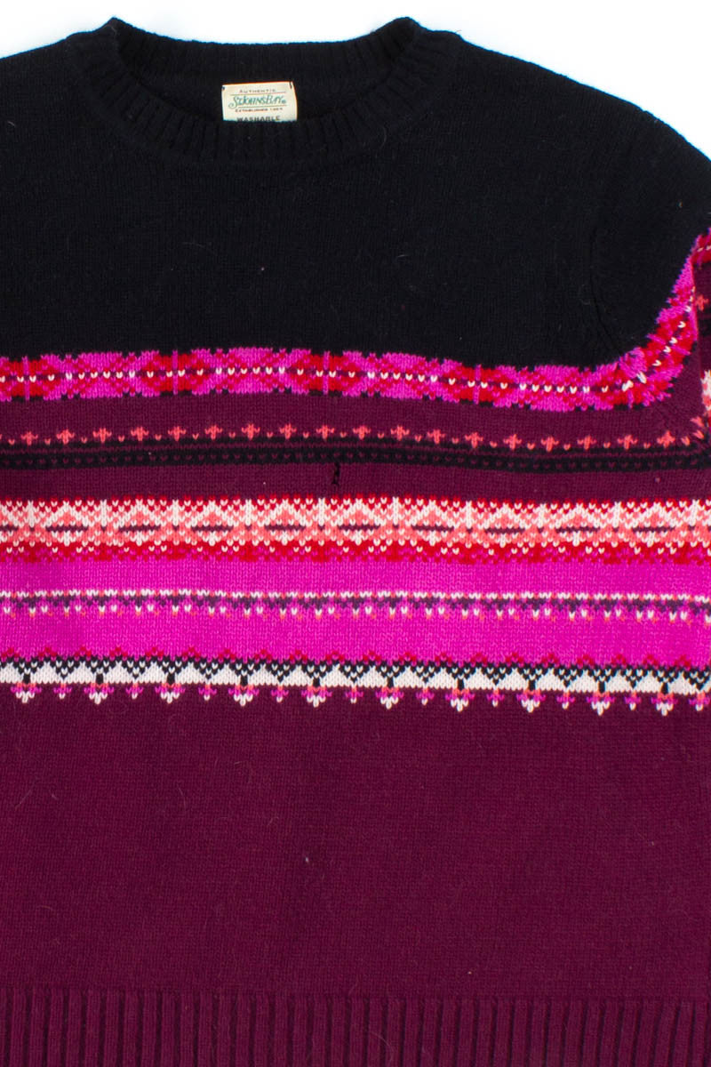 Vintage Fair Isle Sweater 456