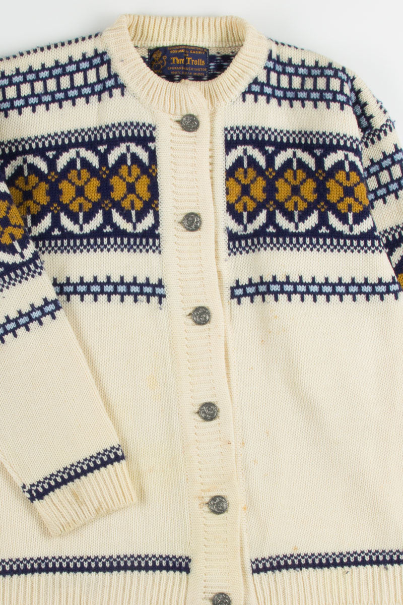 Vintage Fair Isle Sweater 521