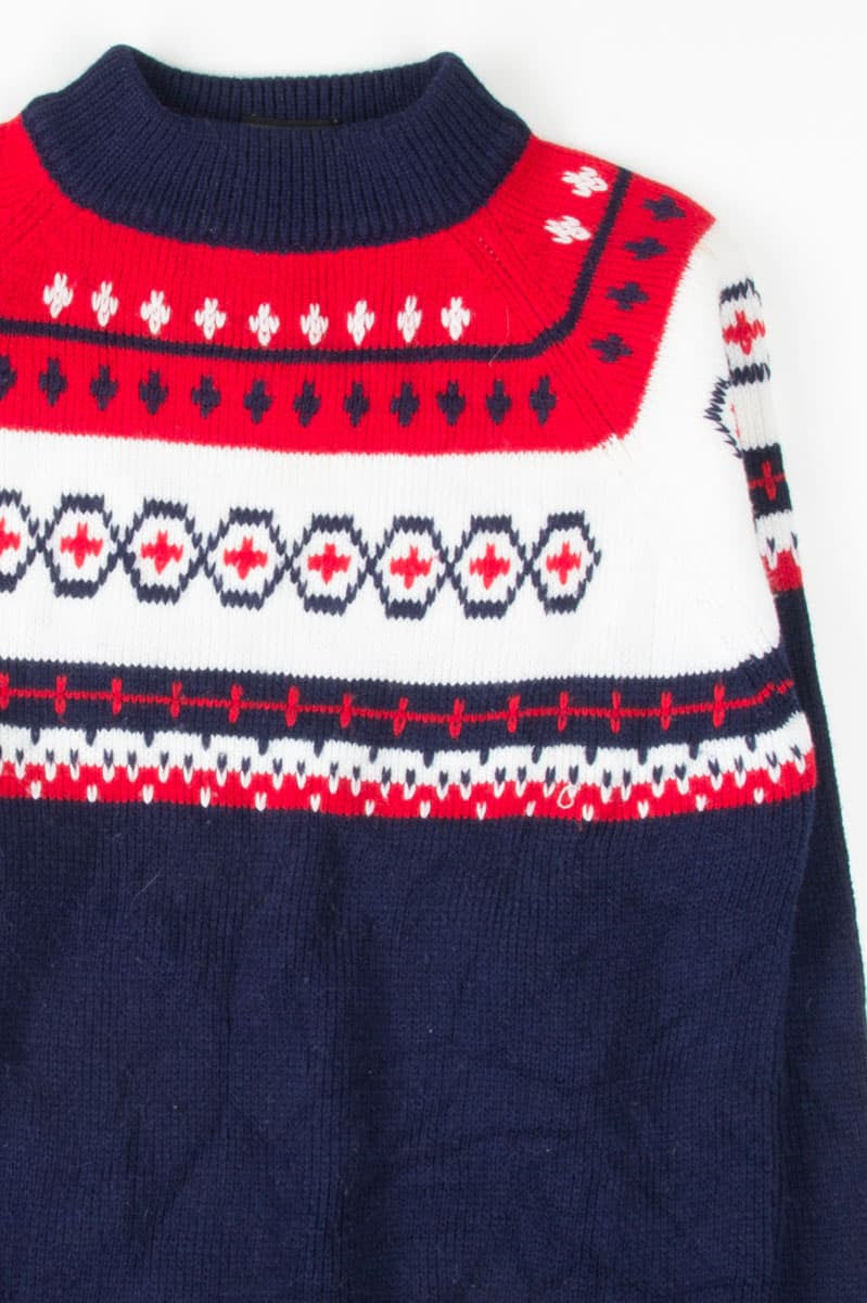 Vintage Fair Isle Sweater 558