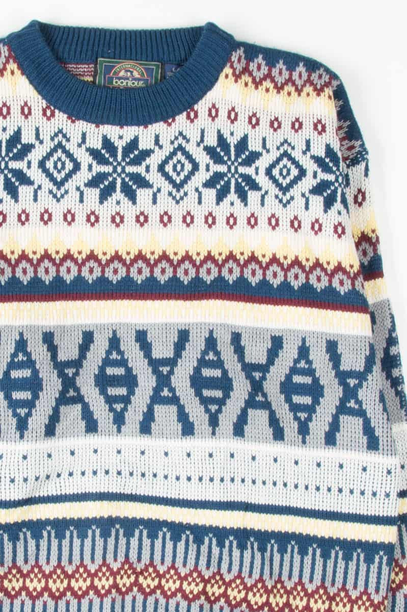 Vintage Fair Isle Sweater 568
