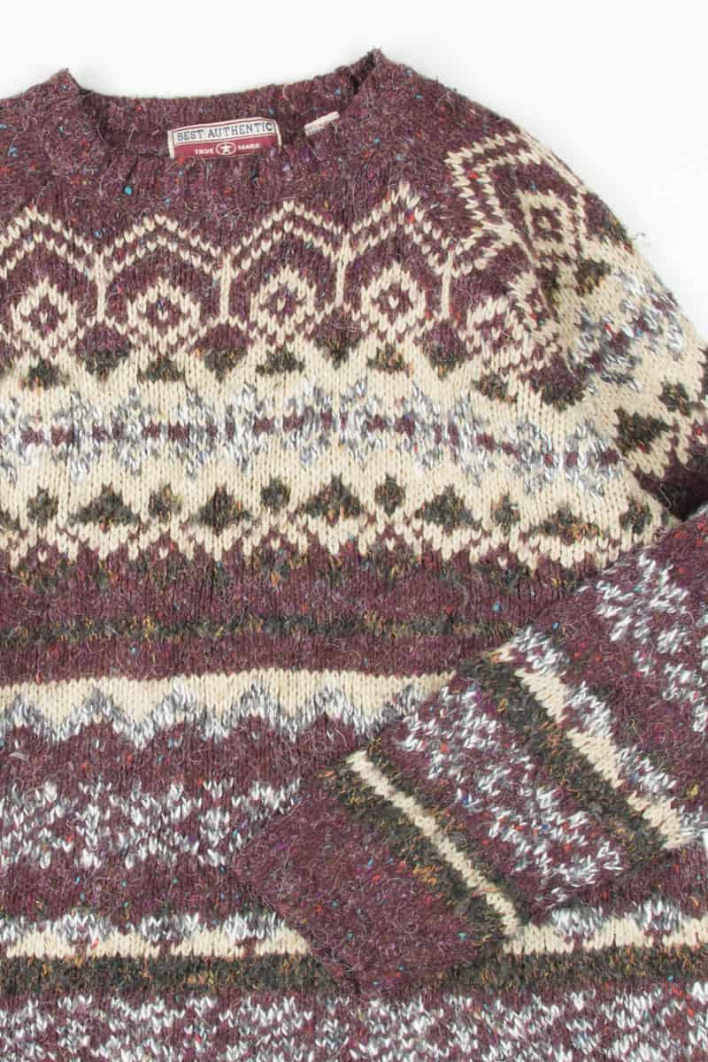 Vintage Fair Isle Sweater 592