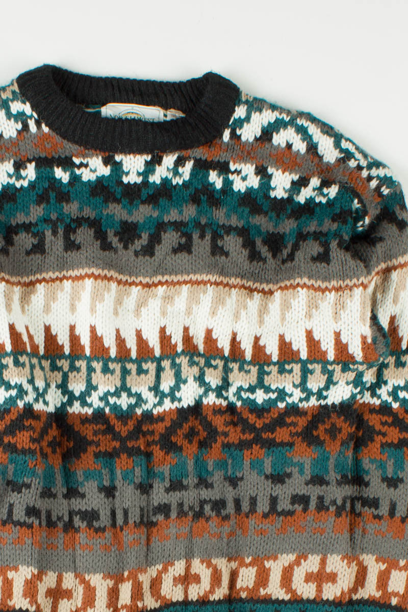 Vintage Fair Isle Sweater 62