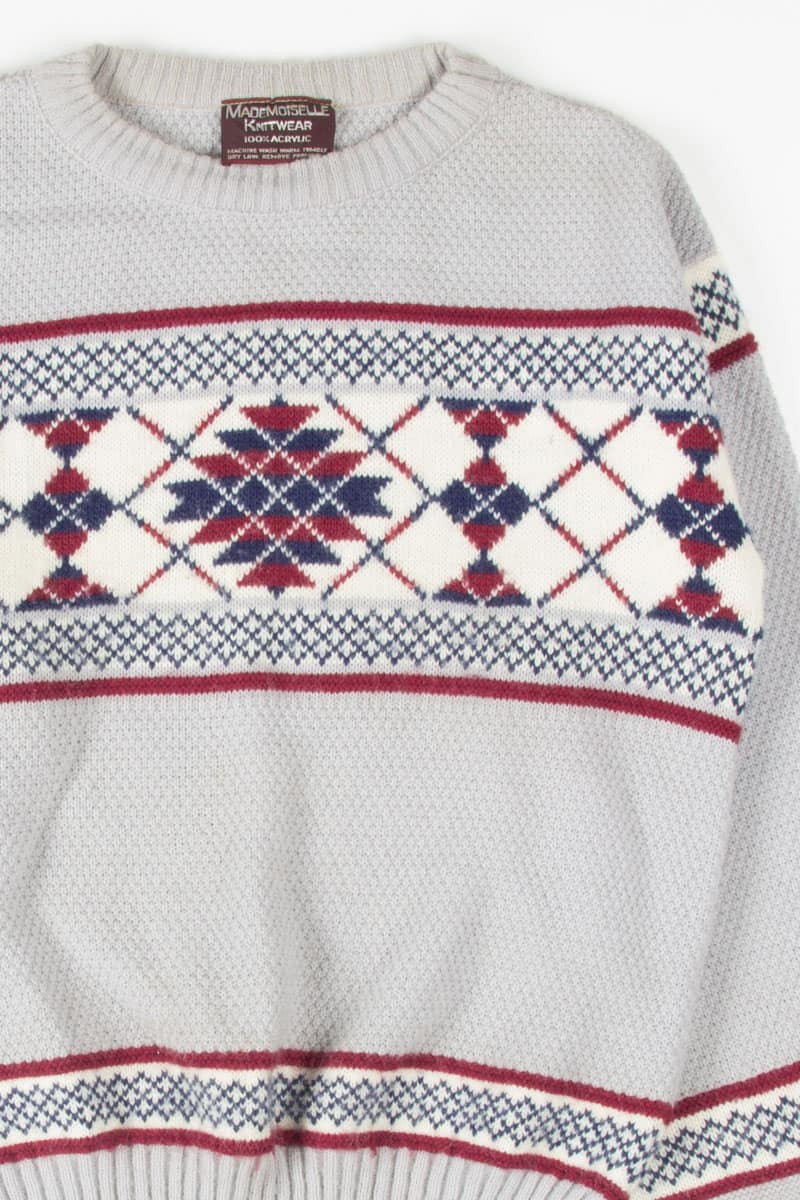 Vintage Fair Isle Sweater 626