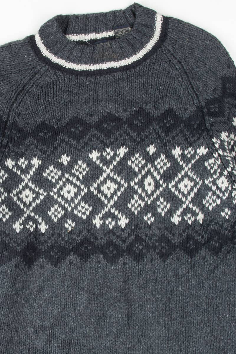 Vintage Fair Isle Sweater 656