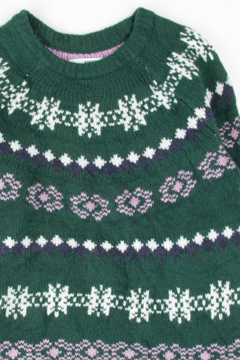 Vintage Fair Isle Sweater 676