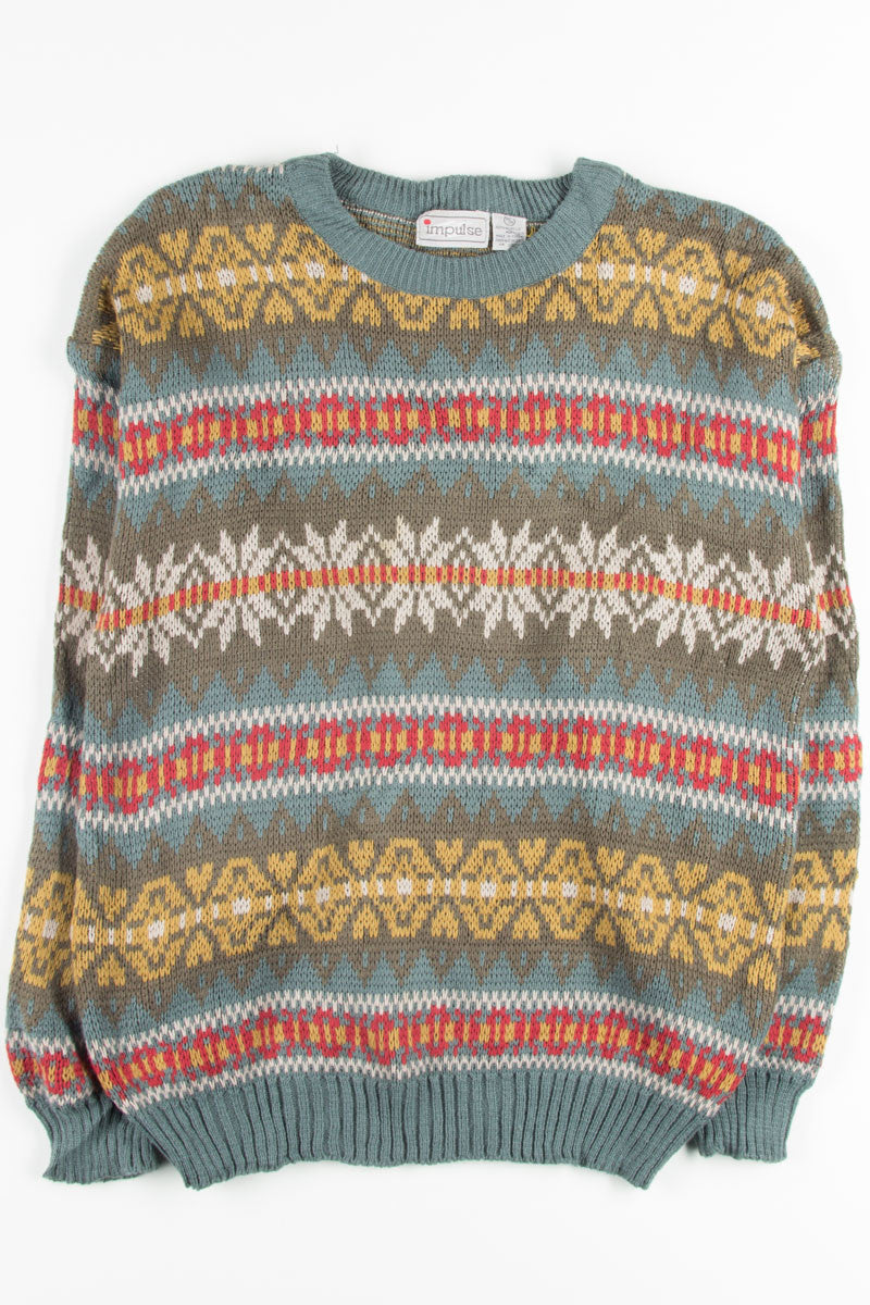 Vintage Fair Isle Sweater 275