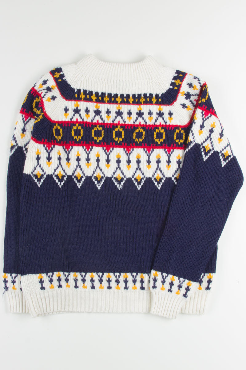 Vintage Fair Isle Sweater 378